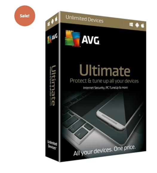 AVG ULTIMATE – 2 YEARS 50% OFF / UNLIMITED DEVICES – GLOBAL