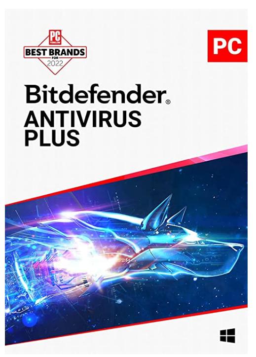 Bitdefender Antivirus Plus – 3 Devices | 1 year Subscription | PC Activation Code by email