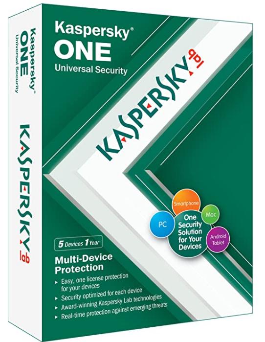 Kaspersky One: 5 Device, 1 year