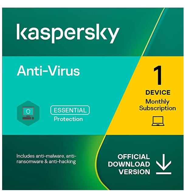 Kaspersky Anti-Virus | 1 PC | 1 Month [Subscription]