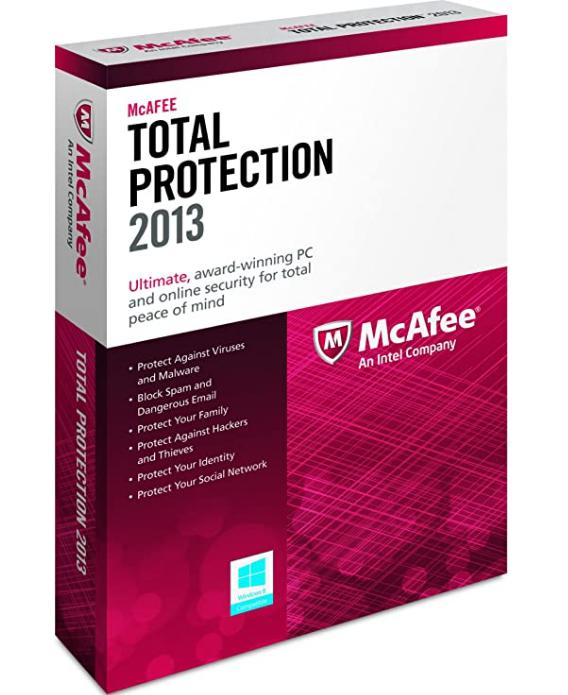 McAfeeTotal Protection 3PCs 2013