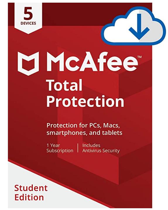 McAfee Total Protection 5 Device Student Edition [Online Code]