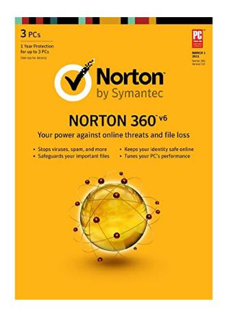 Norton 360 6.0 – 1 User / 3 PC [Old Version]