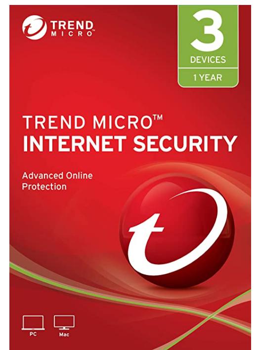 Trend Micro Internet Security, 3 User [Key Code]