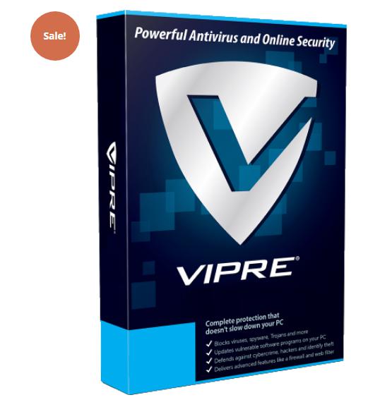 Sale Up To 50% VIPRE ADVANCED SECURITY – 1-YEAR / 1-PC – GLOBAL