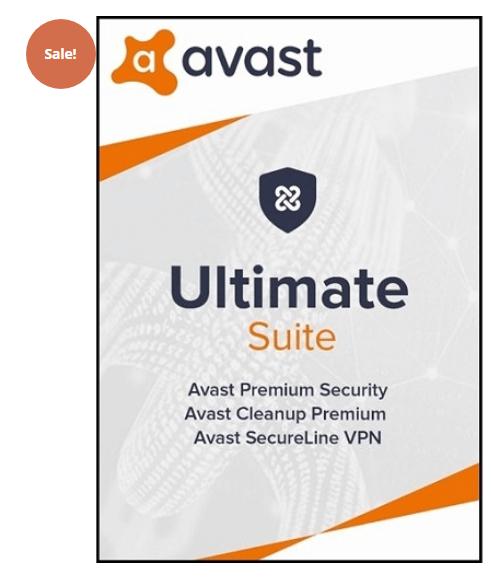SALE UP TO 70% AVAST ULTIMATE SUITE – 2 YEARS / 1-PC