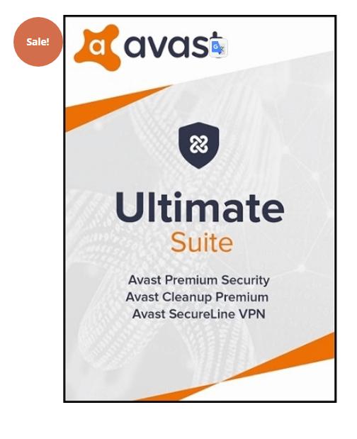 SALE UP TO 88% AVAST ULTIMATE SUITE – 1 DEVICES / 3 YEARS