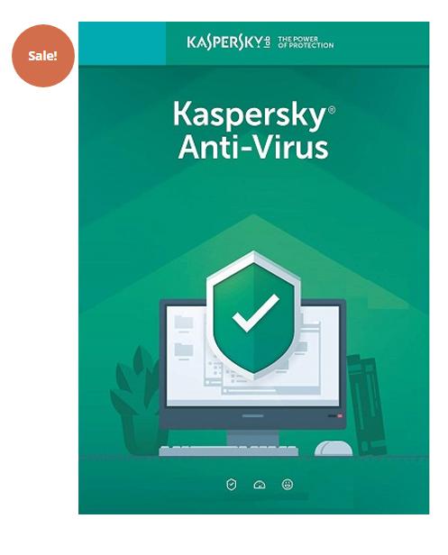 SALE UP TO 50% KASPERSKY ANTI-VIRUS 2022 -18-MONTHS / 3-PC – INT