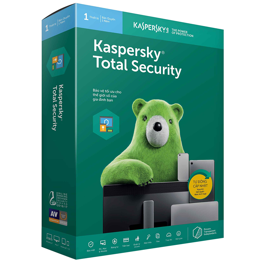 Up to 40% KASPERSKY TOTAL SECURITY 2022 – 1-YEAR / 1-DEVICE