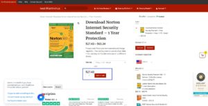 Sale Off Norton Internet Security Standard 15%