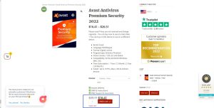 Discount Code Avast Antivirus Premium Security 2022 10%