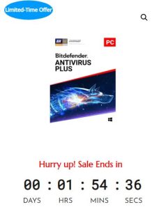 Sale Off Bitdefender For PC - 50%