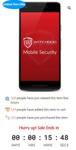 Sale Off Watchdog Mobile Security 2022 - 30%
