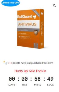 Sale Off BullGuard Antivirus Protection 2022 For Windows and Android - 60%