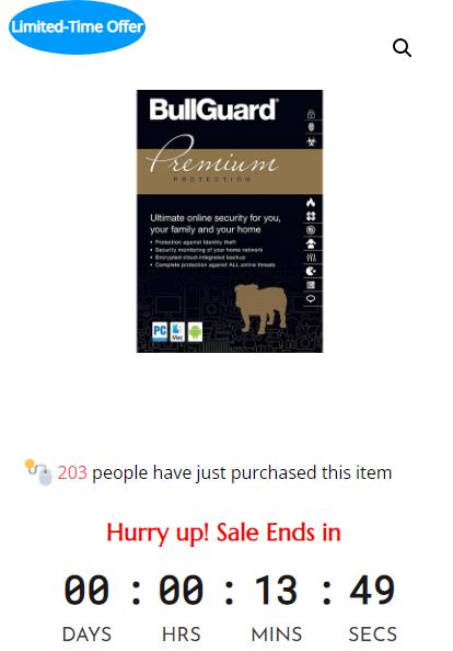 SALE UP TO 50% For BullGuard Premium Total Protection 2022 – 36 Months – PC / MAC / ANDROID