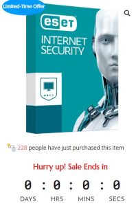 Sale Up ESET Internet Security 2022 – 24 Months for PC Mac, IOS, Android [ Download ] - 40%