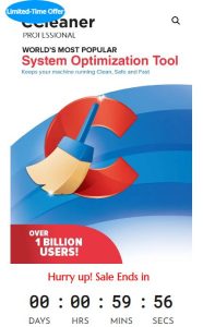 Sale OFF CCleaner Professional 2022 License 1 PC 1 Year | GLOBAL - 60%