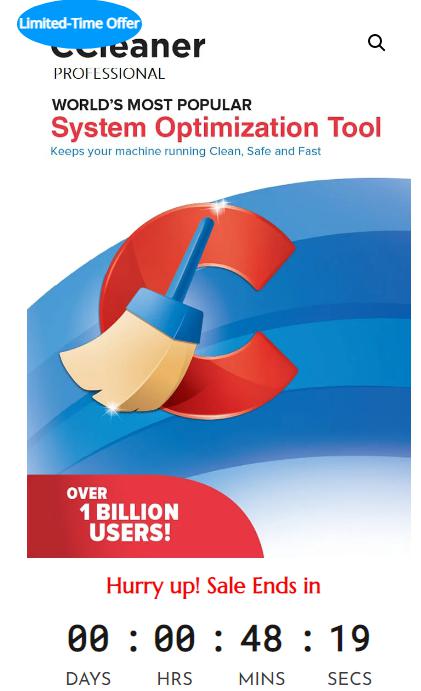 SALE UP TO 65% For CCleaner Professional Plus 3 PCs 2022 License 1 Year | GLOBAL